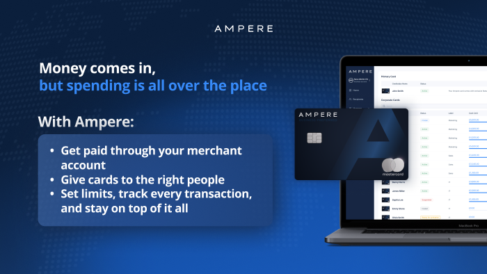 Corporate cards program