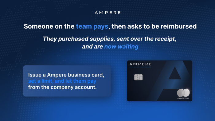 Corporate cards program